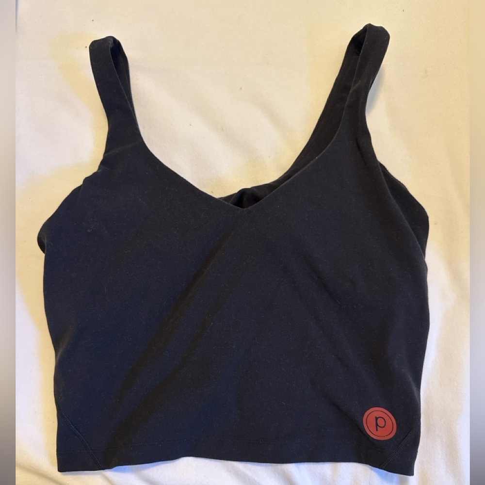 Lululemon Align Cropped Tank w/ Pure Barre Logo